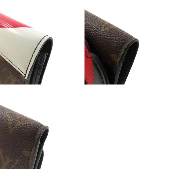 LOUIS VUITTON Red Monogram Wallet - Picture 10 of 11